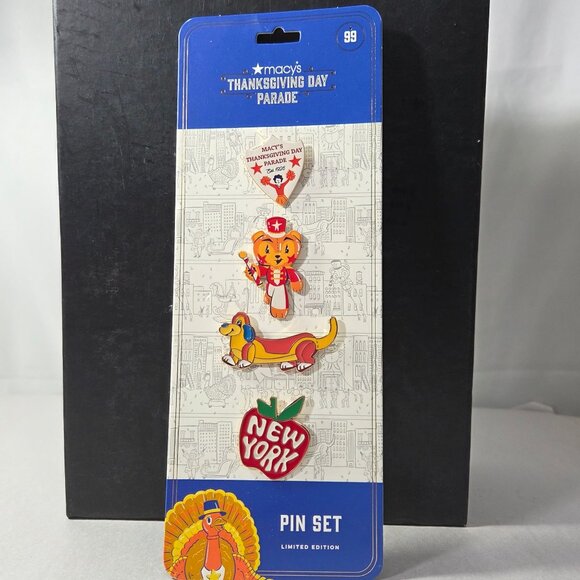 Macy's Accessories - NWT Macy's Thanksgiving Day Parade Pin Set 2025 Limited Edition